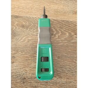 Commercial Electric Impact Punch Down Tool‎ Low/Hi Network Wire Cable #6